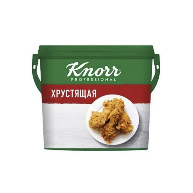 Смесь панировочная Хрустящая KNORR PROFESSIONAL, ведро, 2,1 кг, 4 шт/кор, Россия