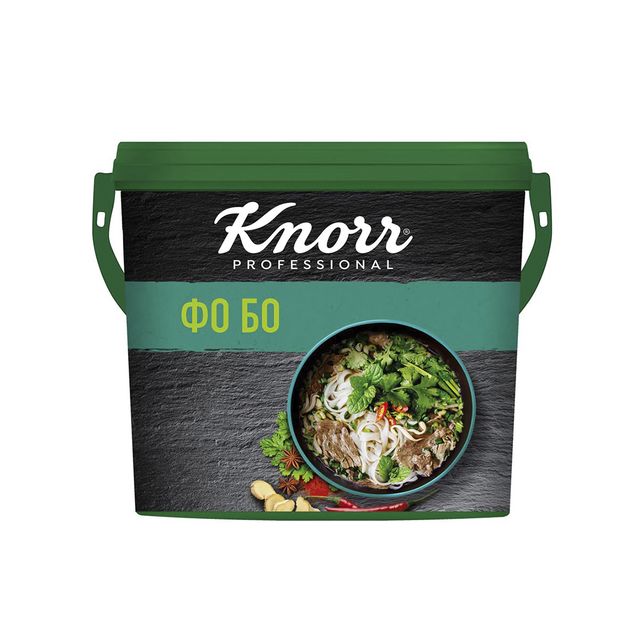 Основа для супа Фо-Бо KNORR PROFESSIONAL, ведро, 2,3 кг, 4 шт/кор, Россия