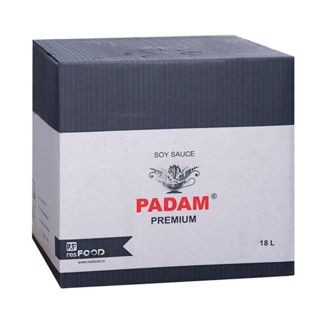 Соус Соевый PADAM PREMIUM, коробка, 18 л, Китай