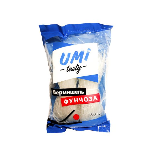 Лапша фунчоза UMI TASTY, пакет, 500 гр, 50 шт/кор, Китай